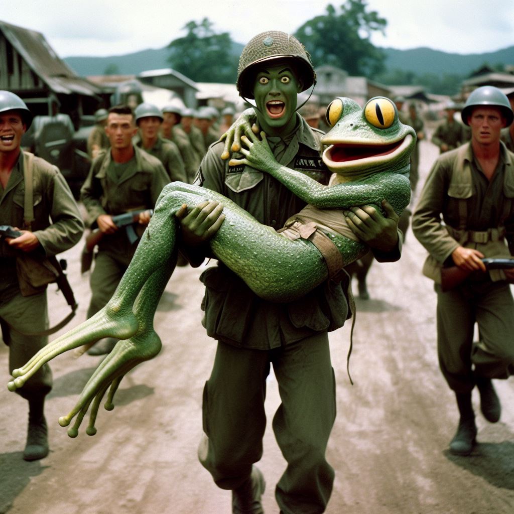 Save the Frogs Day 1 by Nega1 on DeviantArt