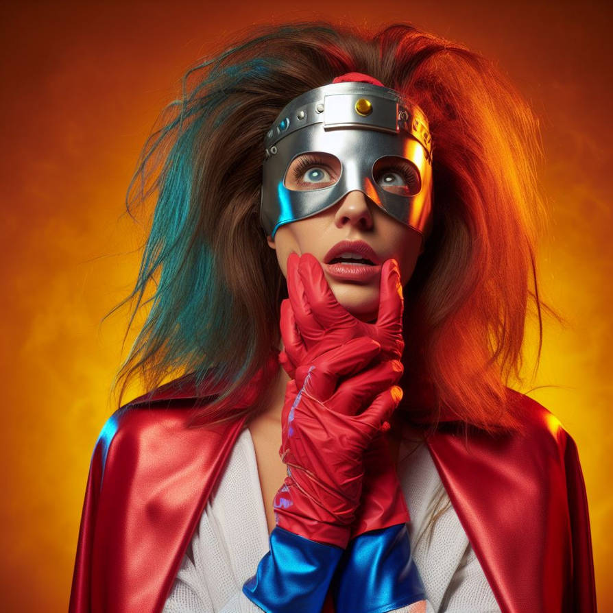 Super Heroine Trapped in Mind Control Mask by Nega1 on DeviantArt