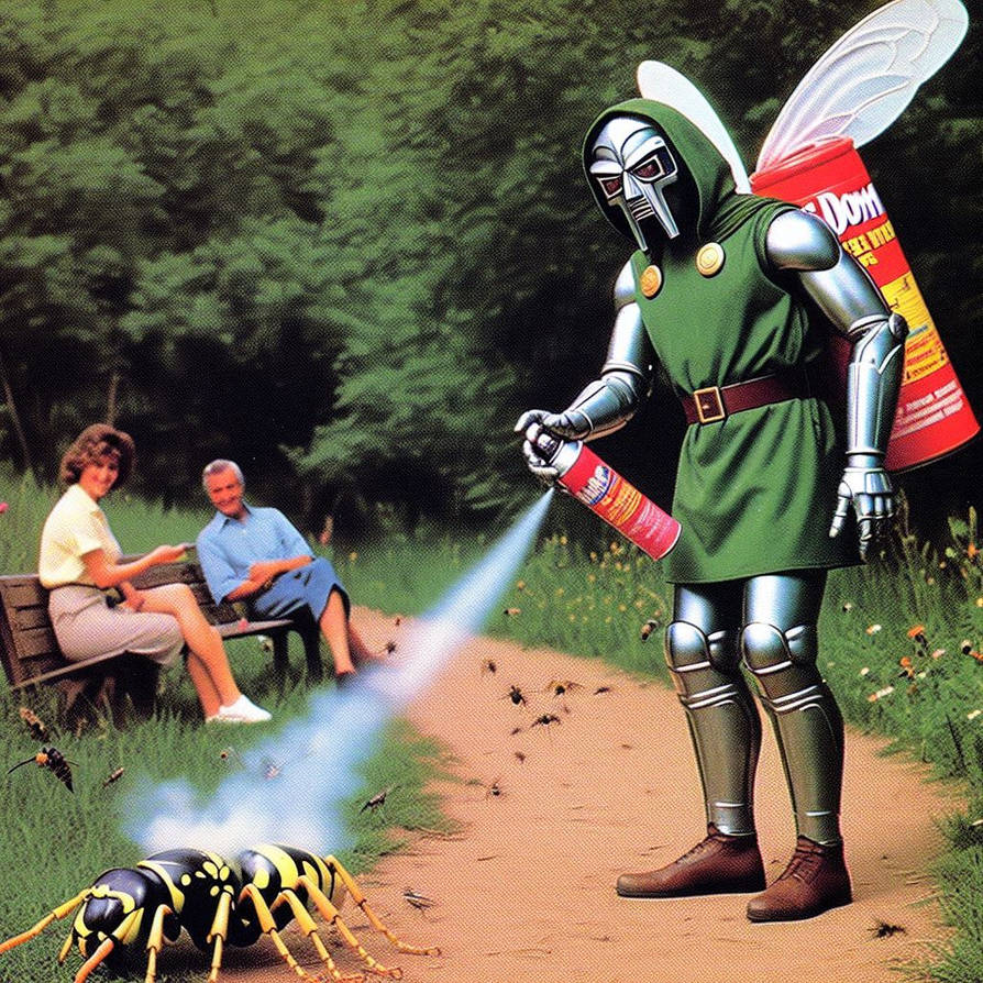 Insect Repellent Awareness Day with Doctor Doom 2 by Nega1 on DeviantArt