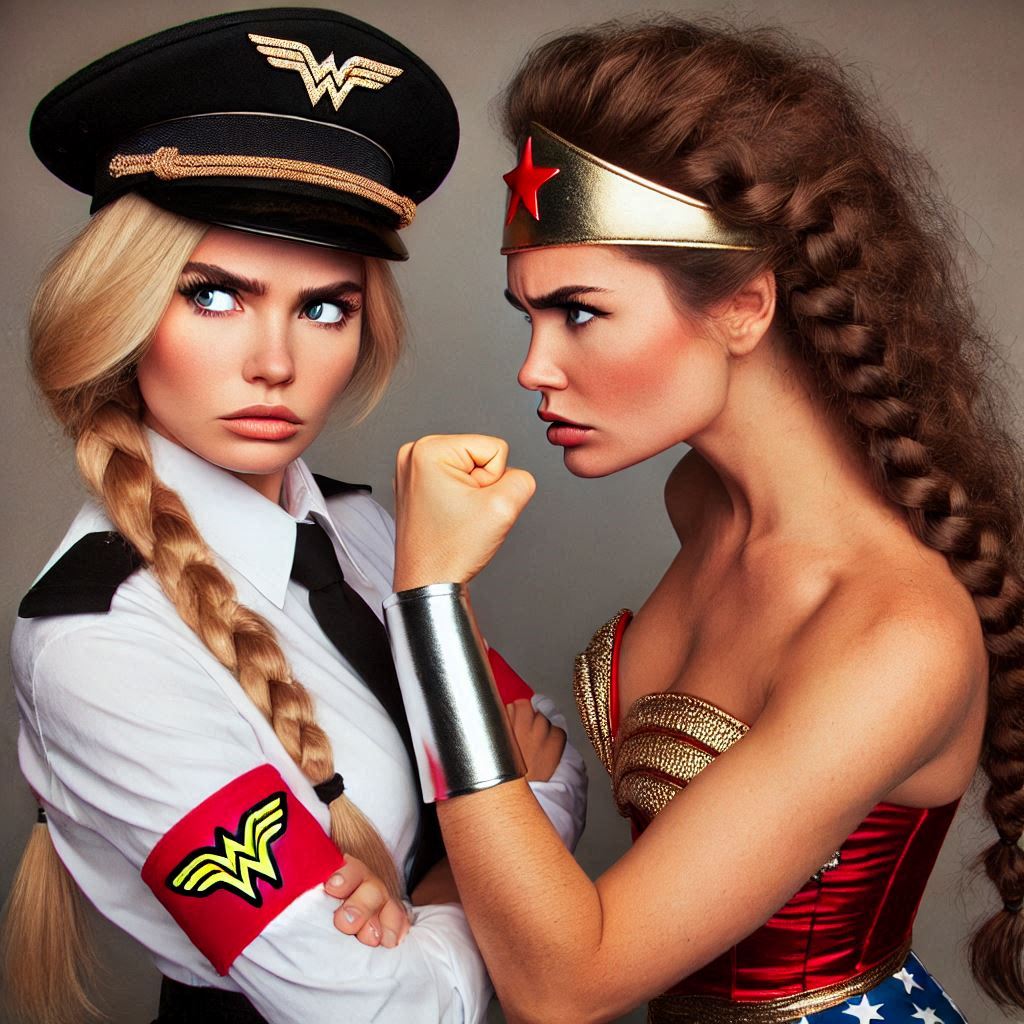 Fausta Wonder Woman vs Fausta 58 by Nega1 on DeviantArt
