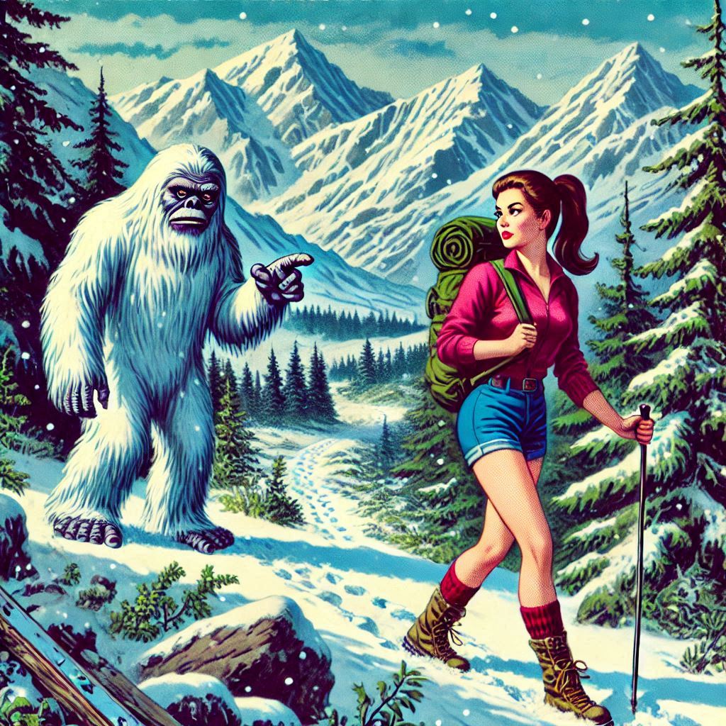 Yeti Cautioned Her by Nega1 on DeviantArt