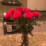 Valentines Day roses