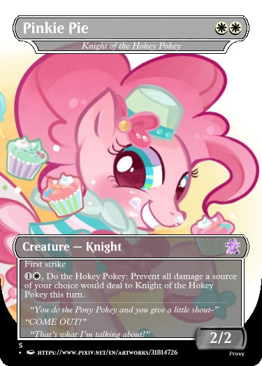 mtg pinkie pie card Pinkie Pie Secret Lair Drop (SLD) #1539 Scryfall Magic: The Gathering Search
