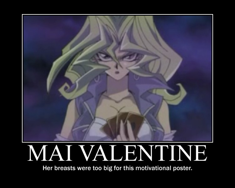 Mai Valentine Motivational Poster By Lifty4ever On Deviantart Mai Valentine Motivational Poster By Lifty4ever On Deviantart