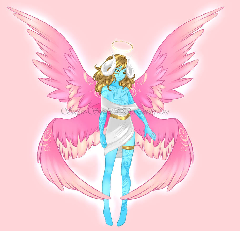 Angel Demon Hybrid Hatched Design By Sugar Stroke On Deviantart Angel Demon Hybrid Hatched Design By Sugar Stroke