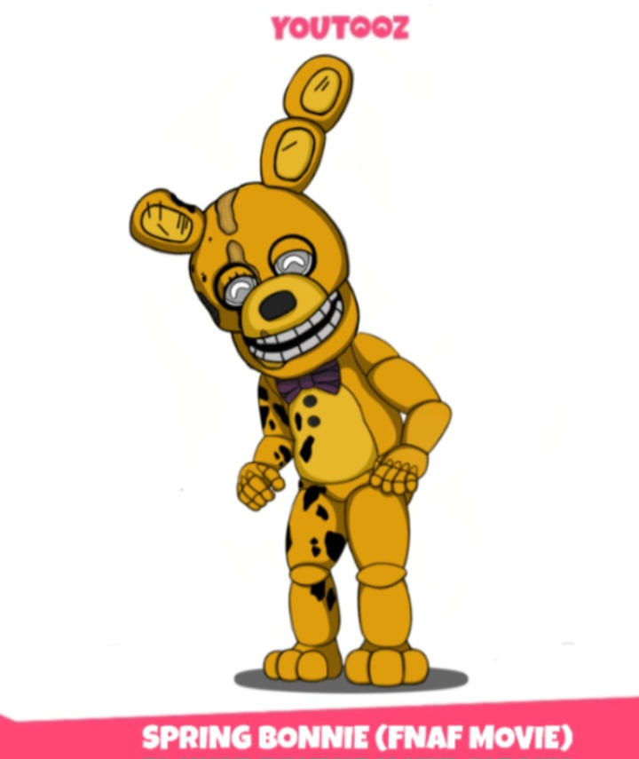 Spring Fnaf Spring Bonnie (FNAF Movie) Youtooz Figure Concept by FlixxNightmare on ...