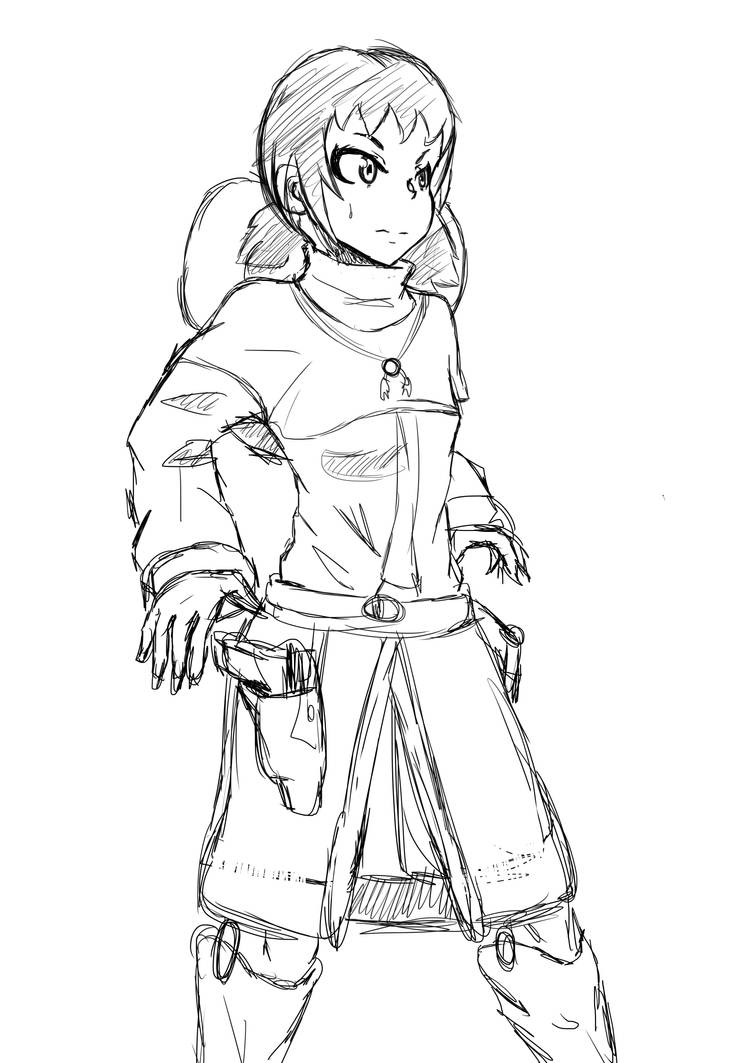 Marimar Drawing Mari sketch by Westernts on DeviantArt