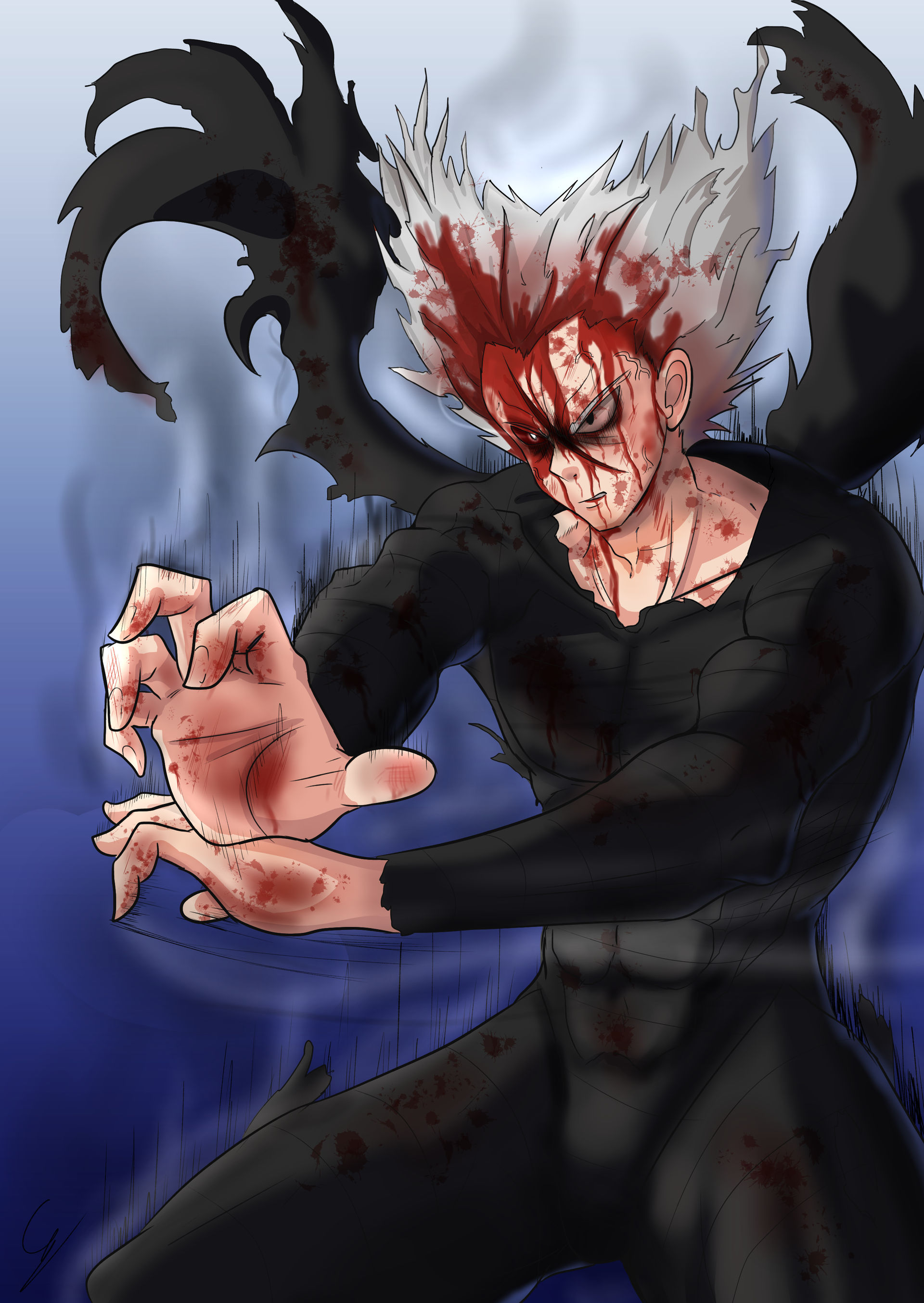 Garou Inflation Garou by Westernts on DeviantArt