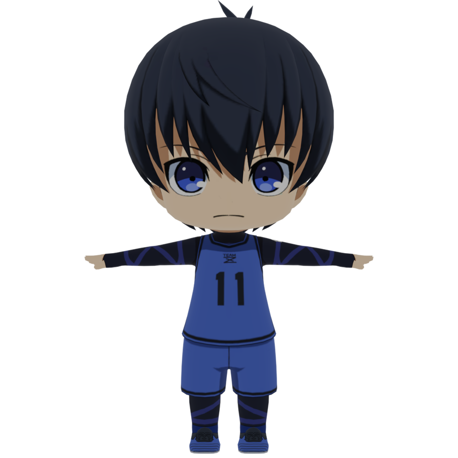 Chibi Isgi Yoichi Isagi Chibi (Blue Lock) by risqi26 on DeviantArt