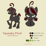 Squeaky Pitch Reference Sheet by Pimander1446