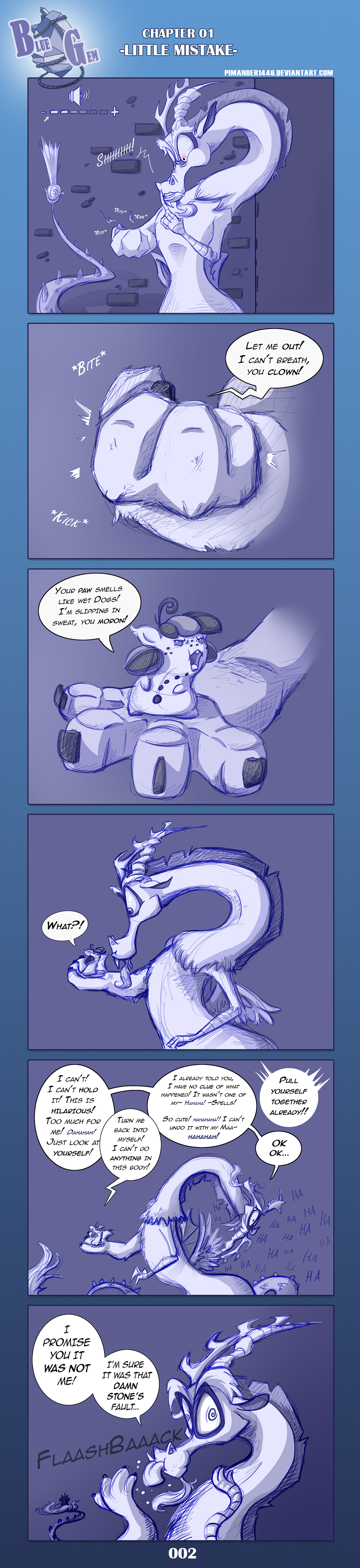 BlueGem COMIC -- Page 002