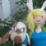 My Needle Felted Fionna and Cake