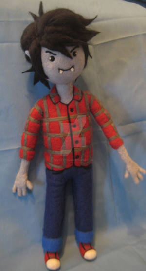 My Needle Felted Marshall Lee