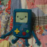 My Needle Felted Beemo/Bmo Plushie in Progress