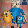 My Needle Felted Finn, Jake, Beemo/BMO