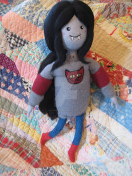 Daddy's Little Monster -- Needle Felted Marceline