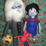 Needle Felted Simon and Marcy - Cat's FeltLings