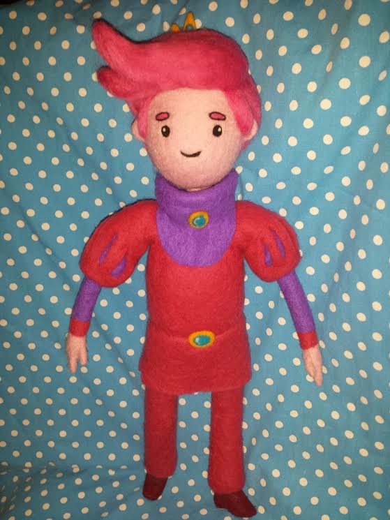 Needle Felted Prince Gumball