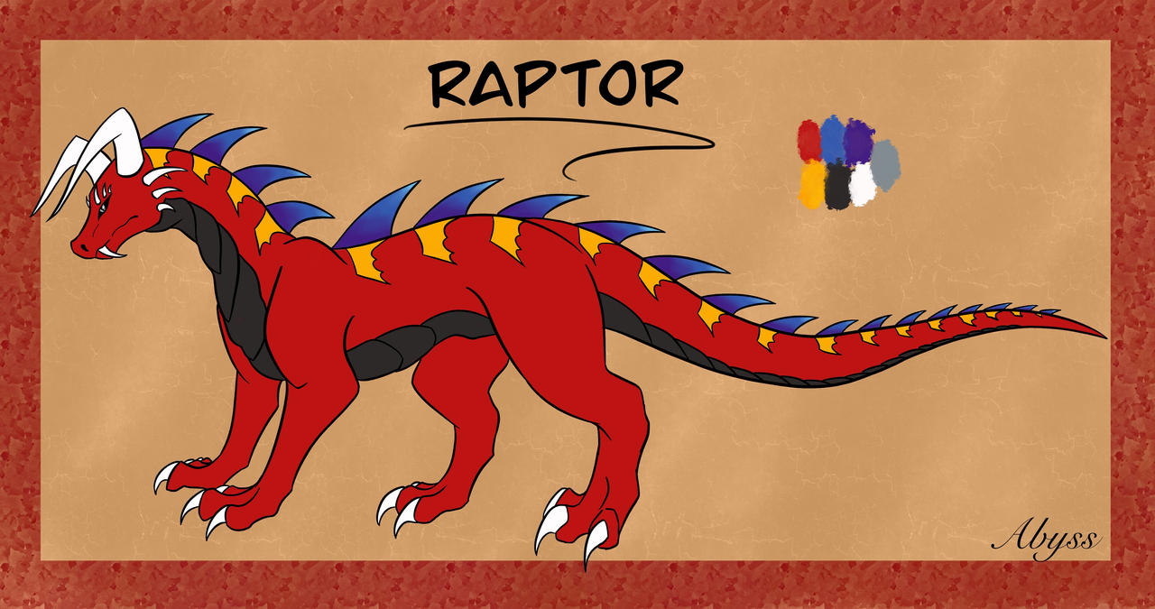 Raptor Ref Sheet 2022 by AbyssinalPhantom on DeviantArt