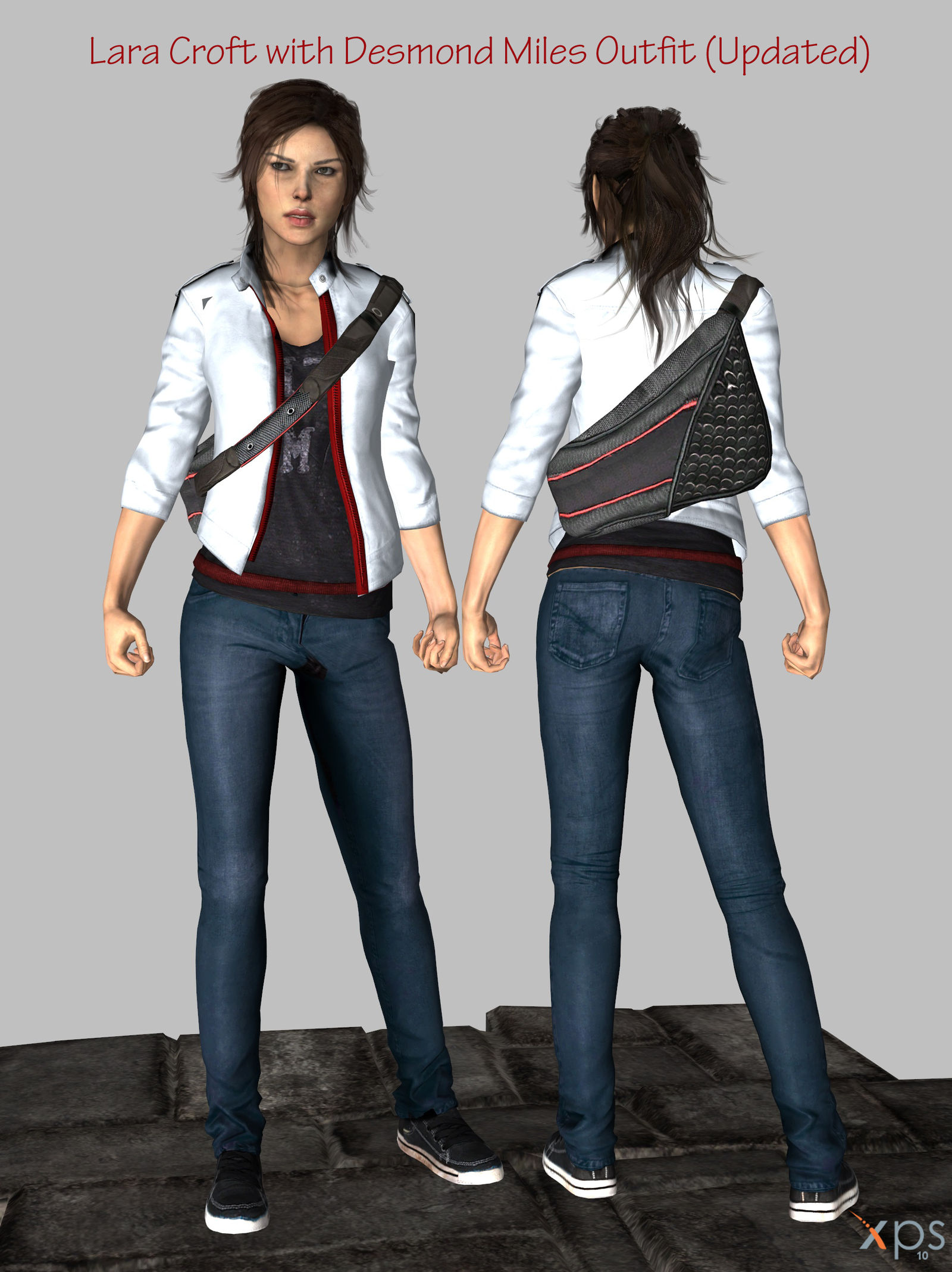 Lara Croft with Desmond Miles look for XPS(W.I.P2)