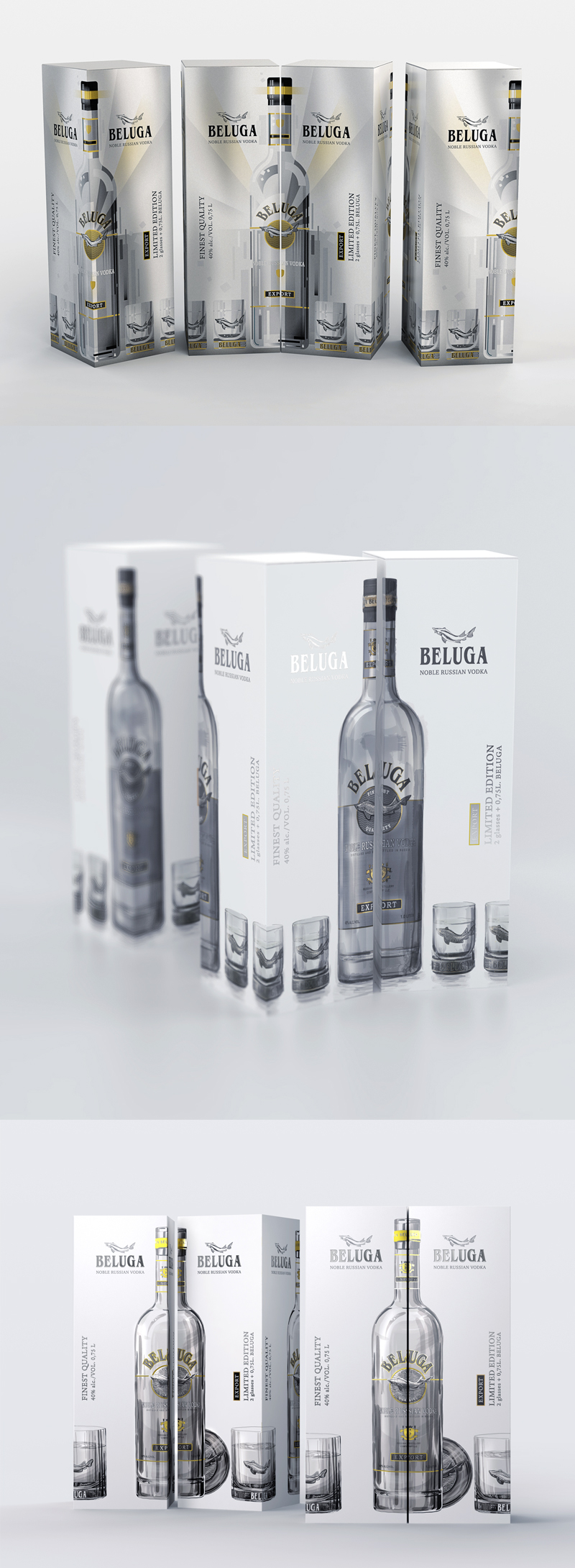 Vodka Beluga Packages