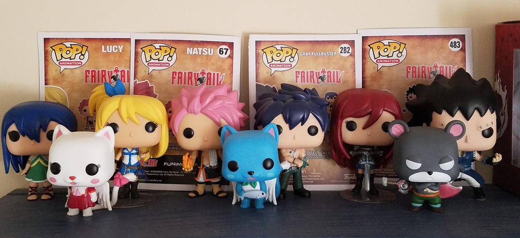 Fairy Tail funko by Ryan-Shellhause on DeviantArt