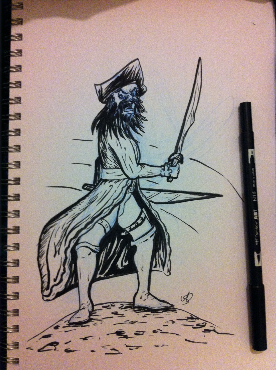 Blackbeard for Sketch_dailies