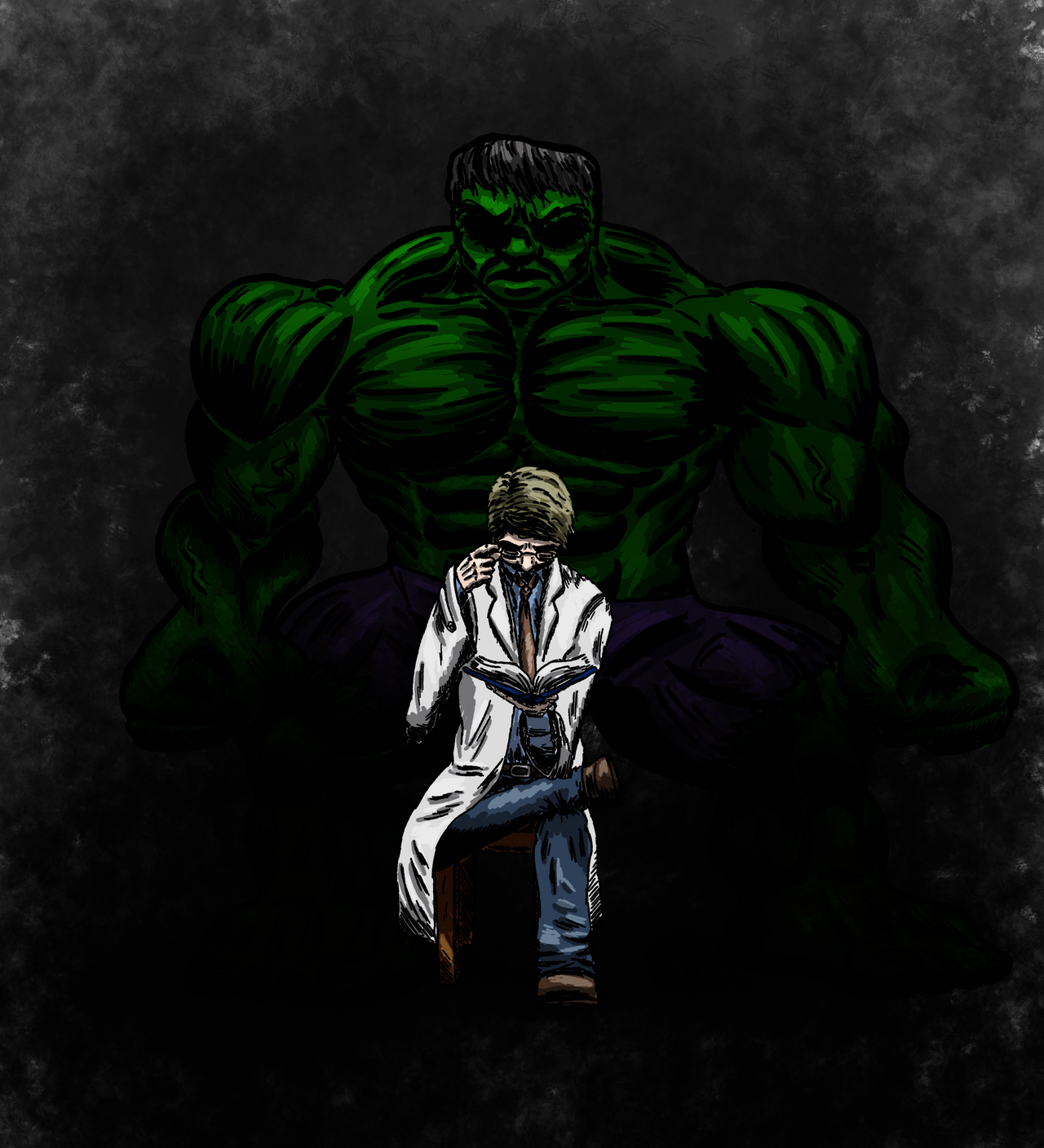 Bruce Scared Deviantart Bruce Banner Fan Art Samuel~ — Bruce Banner Has Mastered The Art Of