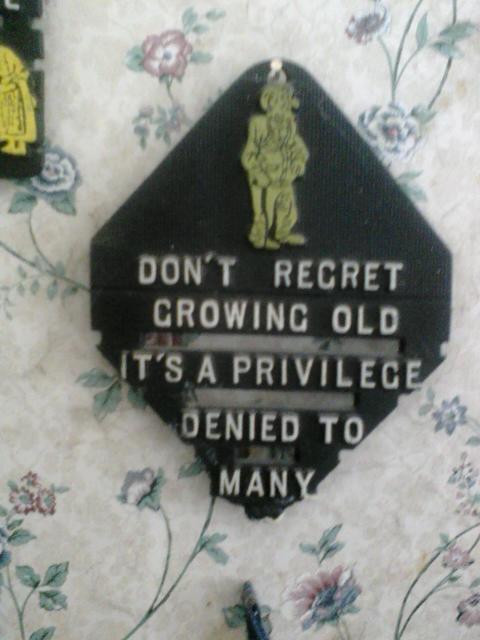 a Privilege denied to many....