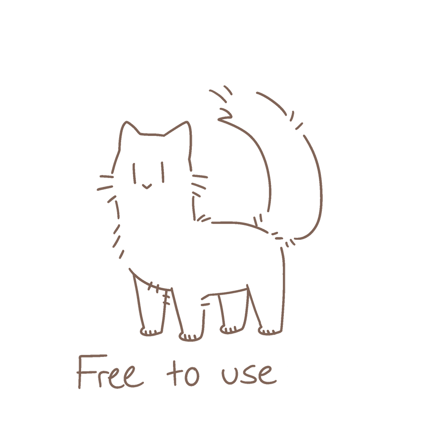 F2U cat base by FluffyPrey on DeviantArt