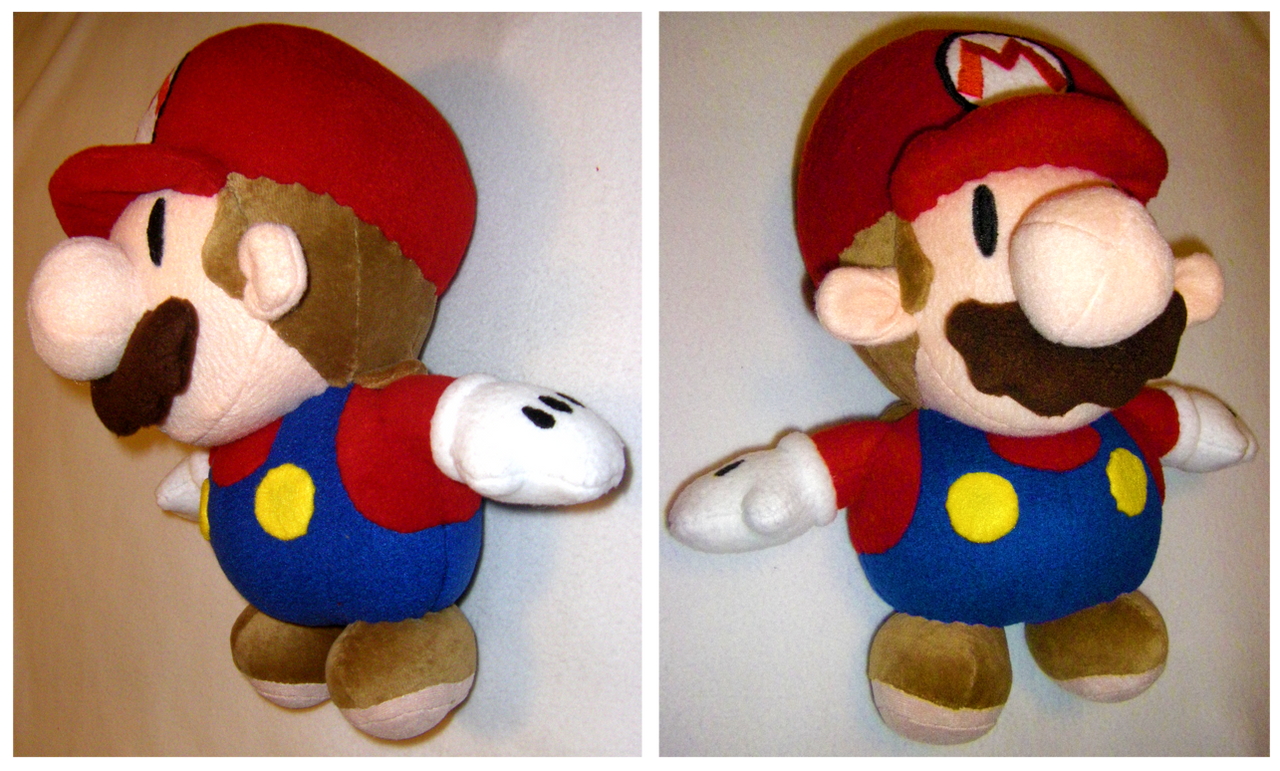 Paper Mario Plush by S2Plushies on DeviantArt
