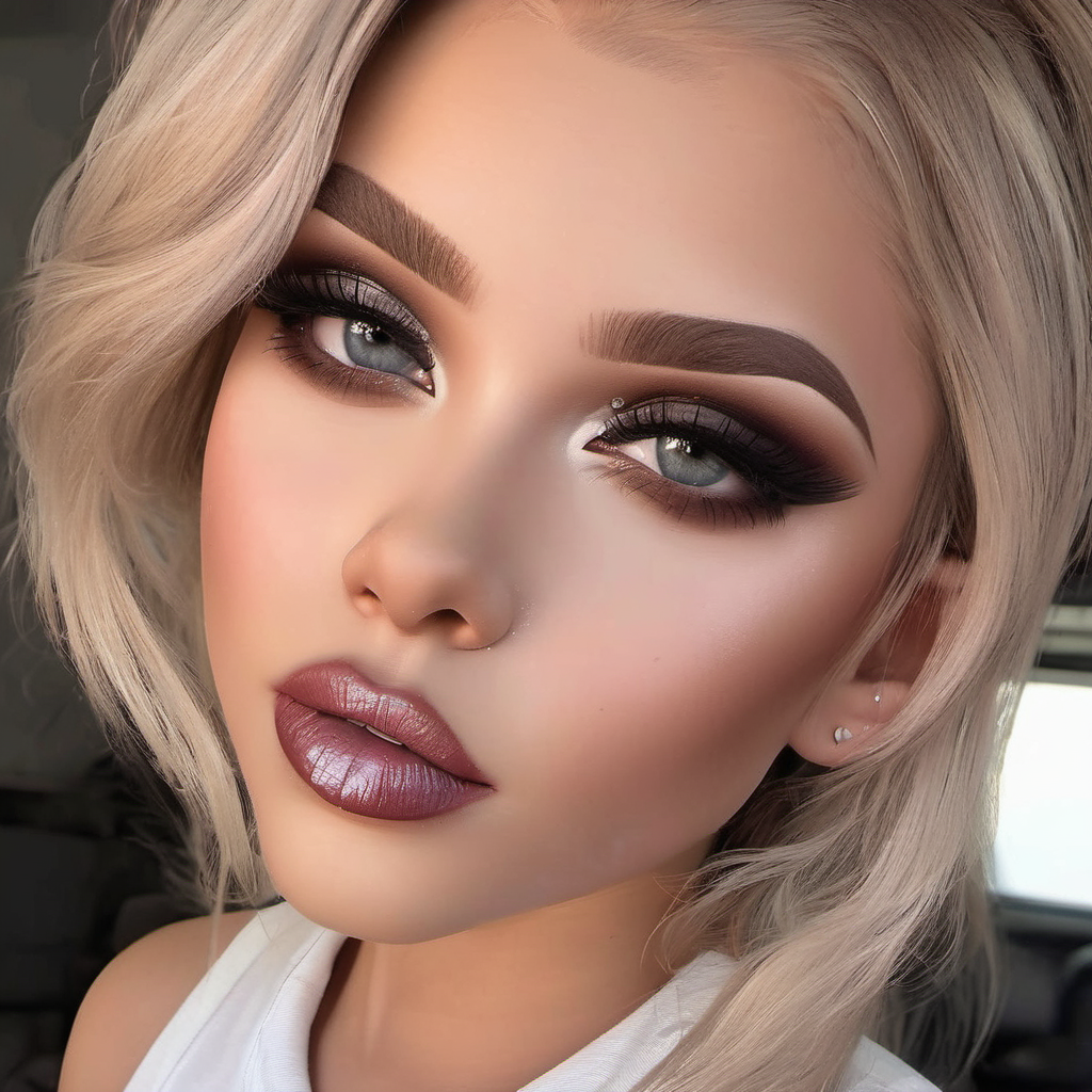 Heavy makeup online