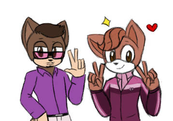GTA IV/TBoGT x Sonic - Tony and Bernie by maddiethehedgie