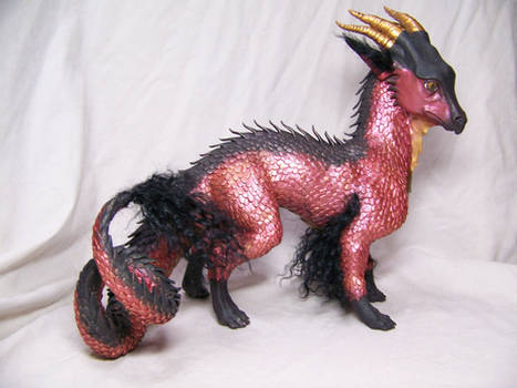 'Scarlet' ooak dragon 3