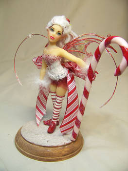 Pepper Mint the candy cane fairy