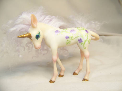 'Rosie'  ooak unicorn pony