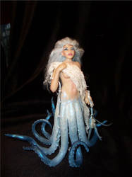 Blue Octopus Mermaid by AmandaKathryn