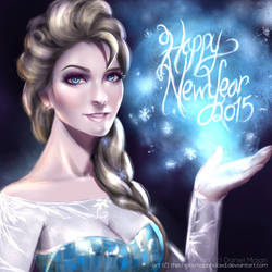 Greetings from Queen Elsa by TheCharismaPandaXD