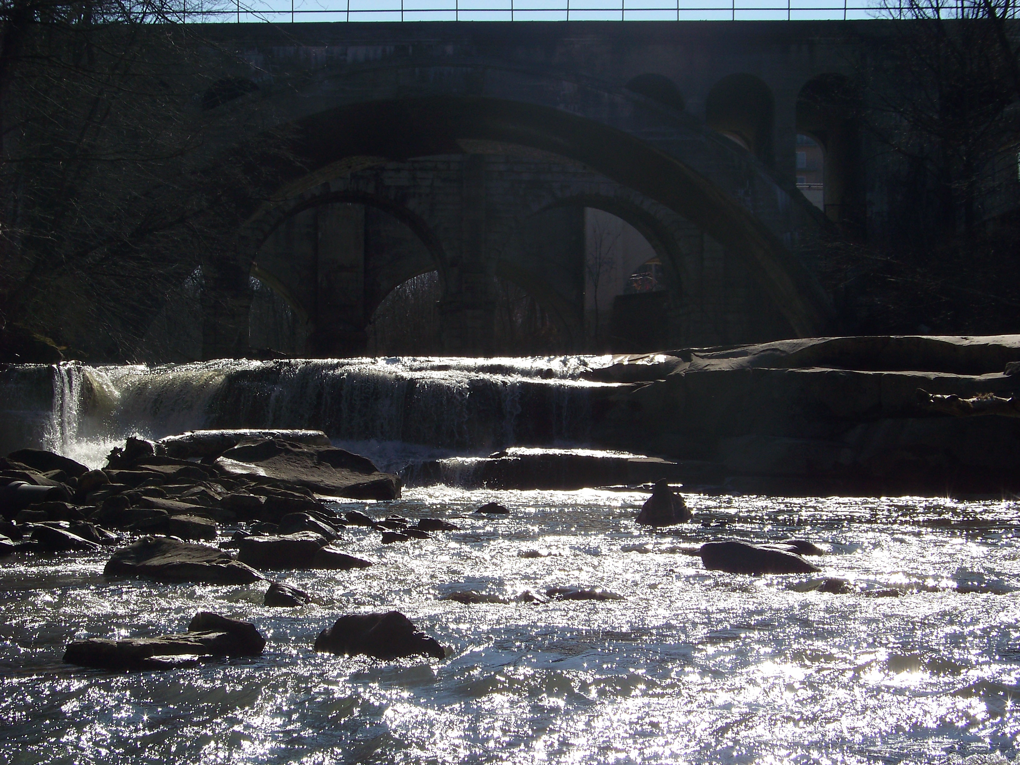 Arches Over Falls