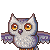 Owl Flip dA Icon FREE by MoogleyMog