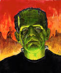 Frankenstein - Boris Karloff - Universal Monster 2 by smjblessing