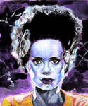 Bride of Frankenstein - Universal Monsters #5 by smjblessing