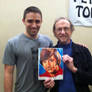 with Peter Tork and my art