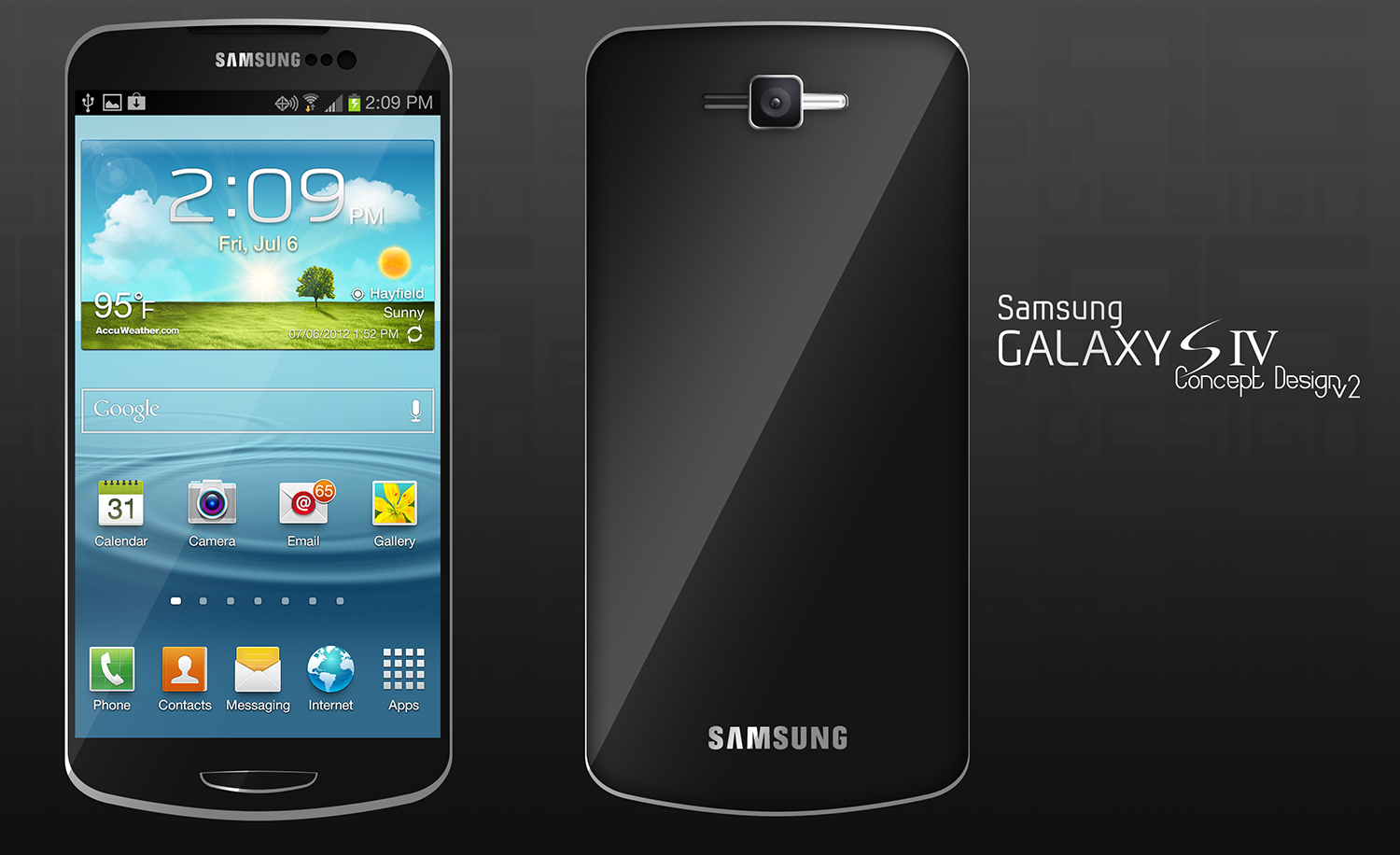 Galaxy s4 concept design v2