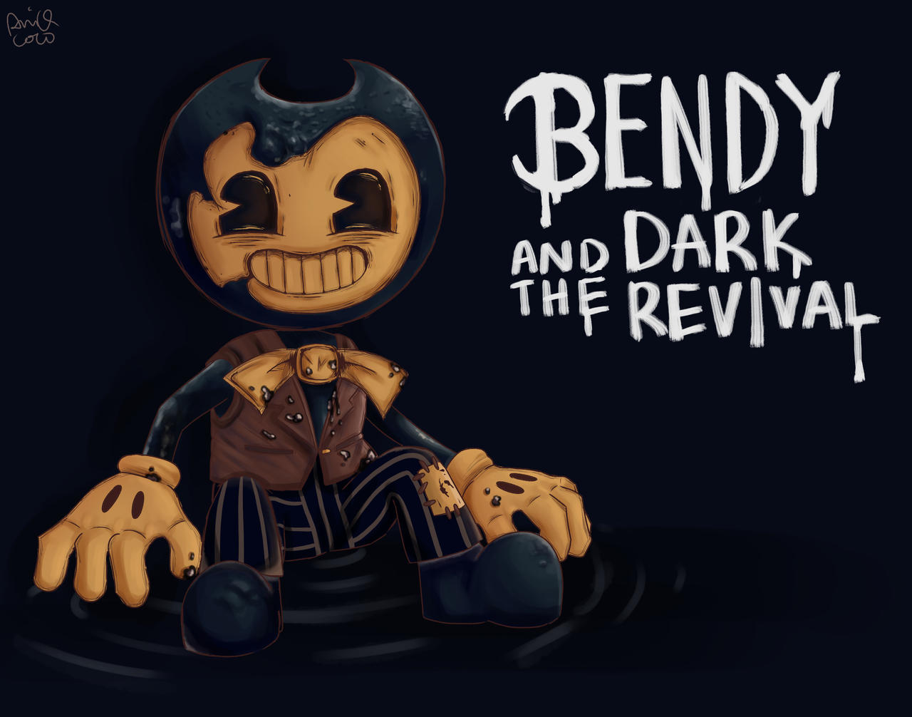 Bendy and the Dark Revival by MLSpenceMakesArt on DeviantArt