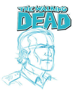 Rick Grimes rough