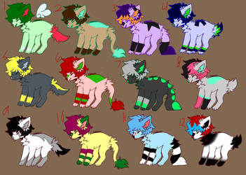 Wolf thing adopts (2/12)