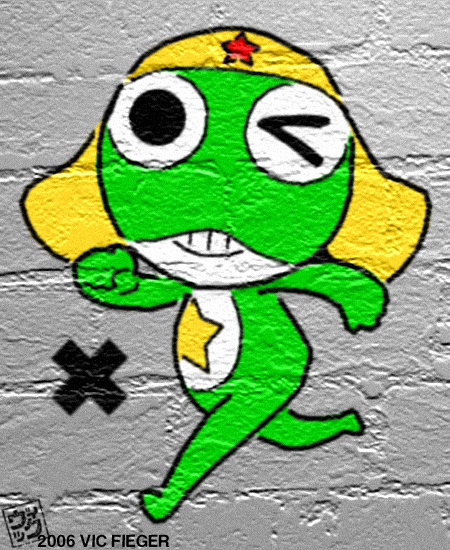 Keroro stencil