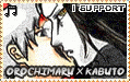 Orochimaru x Kabuto Stamp by youkaimusashi69