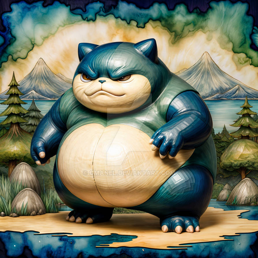 Snorlax By Gmanel On DeviantArt snorlax-by-gmanel-on-deviantart